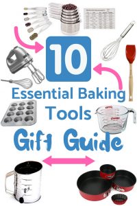 Buy baking tools that will last the distance and be used for many years. Buy quality over quantity.