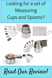 Learn which set of measuring cups and spoons was reviewed to be the best set to buy on Amazon
