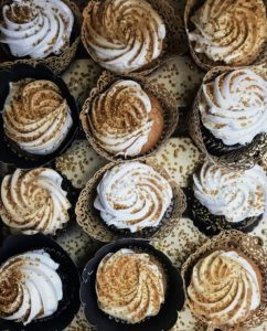 Cup cakes frosted