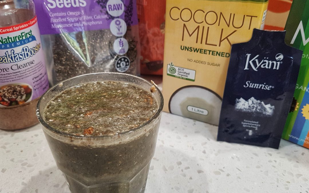 Bariatric breakfast full of vitamins and protein
