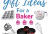 Gift ideas for a Baker
