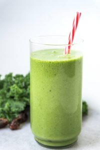 Breakfast green smoothie