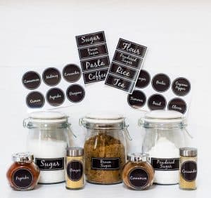 Pantry labels