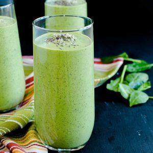 Breakfast green smoothie