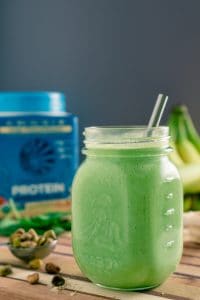 Breakfast green smoothie