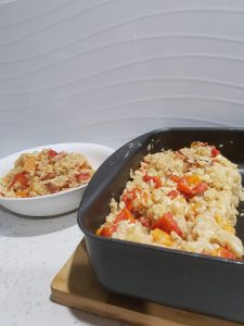 Bowl with rissotto