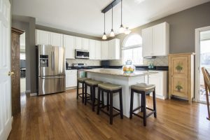 Well set out kitchen workflow