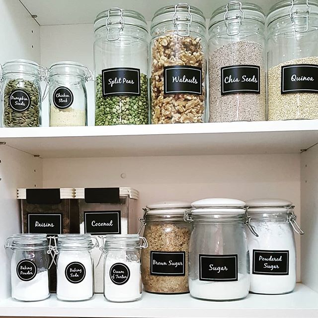 PANTRY ORGANIZATION  DIY Spice Jar Labels at Home 