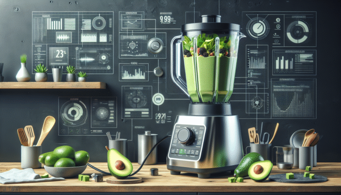 High-Quality Blender: High-tech blender with 1000-watt motor, blending green smoothies and avocado dips to silky-smooth texture.