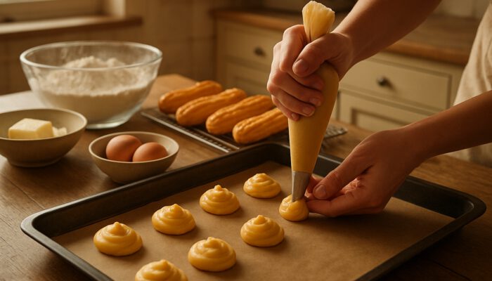 How To Make A Classic Choux Pastry At Home: Simple Steps