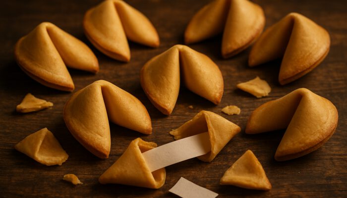Homemade Fortune Cookies With Custom Messages