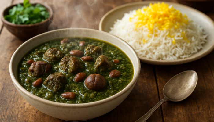 Iranian Ghormeh Sabzi Herb Stew Recipe: Quick Family Meal